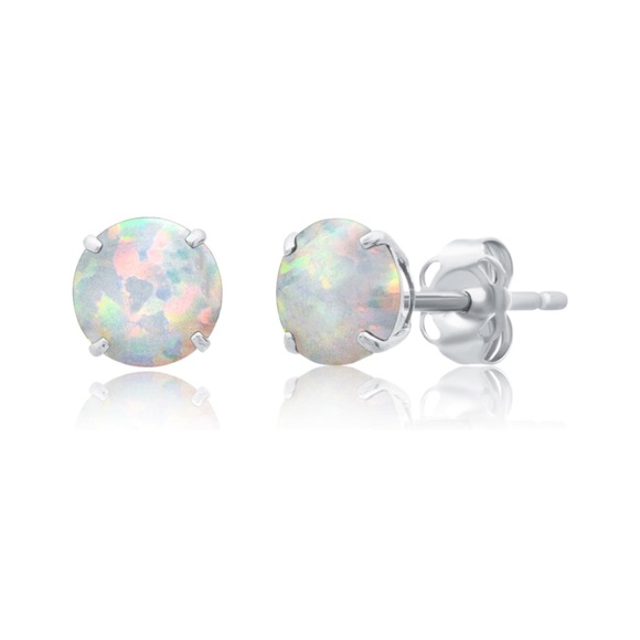 14k Solid Gold 1.5cttw Gemstone Solitaire Earrings - Picture 1 of 14